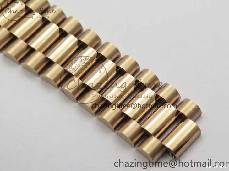 0409 Day-Date 40mm 228239 BP New Dial Version 904 RG T Crystal Markers RG Dial on RG President Bracelet A Popular 2834